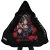 Itachi Uchiha Shinobi Naruto SW AOP Hooded Cloak Coat MAIN Mockup - Naruto Merch Shop