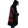 Itachi Uchiha Shinobi Naruto SW AOP Hooded Cloak Coat RIGHT Mockup - Naruto Merch Shop