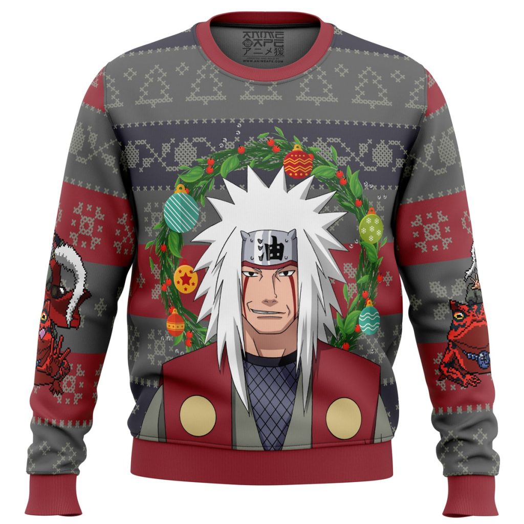 Jiraiya Sweater front - Naruto Merch Shop