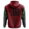 Jiraiya Uniform Naruto AOP Hoodie 3D BACK Mockup - Naruto Merch Shop