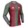 Jiraiya Uniform Naruto Rashguards Long Sleeve F SIDE Mockup - Naruto Merch Shop