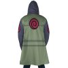 Kakashi Hatake Naruto AOP Hooded Cloak Coat BACK Mockup - Naruto Merch Shop