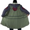 Kakashi Hatake Naruto AOP Hooded Cloak Coat NO HOOD Mockup - Naruto Merch Shop