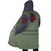 Kakashi Hatake Naruto AOP Hooded Cloak Coat SIDE Mockup - Naruto Merch Shop