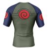 Kakashi uzumaki Short Sleeve Rash Guard back 1 - Naruto Merch Shop