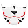 Kitsune Mask V2 Naruto Normal Face Mask Mockup - Naruto Merch Shop