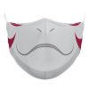 Kitsune Mask V4 Naruto Normal Face Mask Mockup - Naruto Merch Shop