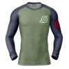 Konohagakure Jounin Uniform Naruto Rashguards Long Sleeve FRONT Mockup 800x800 1 - Naruto Merch Shop