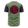 Konohagakure Jounin Uniform Naruto AOP Baseball Jersey BACK Mockup - Naruto Merch Shop