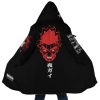 Might Guy Eight Gate Naruto SW AOP Hooded Cloak Coat MAIN Mockup - Naruto Merch Shop