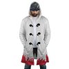 Minato Namikaze 4th Hokage Naruto AOP Hooded Cloak Coat FRONT Mockup 1 - Naruto Merch Shop