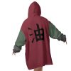 Mockup Blanket Hoodie back - Naruto Merch Shop