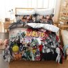 NARUTO 3d Bedding Set Anime Uzumaki Naruto Uchiha Sasuke Popular Character Pattern Duvet Cover Pillowcase King.jpg 640x640 6 - Naruto Merch Shop