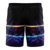 Naruto Akatsuki Astral Led Pain Hawaiian Shorts BACK Mockup - Naruto Merch Shop