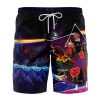 Naruto Akatsuki Astral Led Pain Hawaiian Shorts FRONT Mockup Knot - Naruto Merch Shop