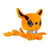 Naruto Kawaii Bijuu Kyuubi Stuffed Doll Nine Tailed Fox Anime Plushie Toys Orange Cute Ninja Dog 3 - Naruto Merch Shop