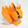 Naruto Kawaii Bijuu Kyuubi Stuffed Doll Nine Tailed Fox Anime Plushie Toys Orange Cute Ninja Dog 4 - Naruto Merch Shop