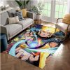 Naruto Rassengan Anime Area Rug Bedroom Rug Home US Decor - Naruto Merch Shop