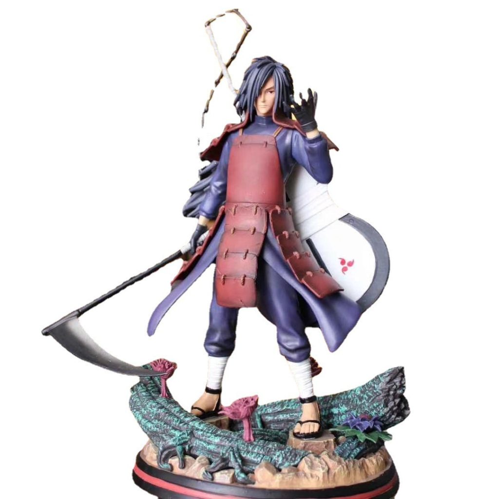 Naruto Uchiha Madara behind the Scenes Spot Obscene Soil Transfer Xiao Organization Anime Toy Model Decoration 4 - Naruto Merch Shop