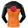 Naruto uzumaki Compression Shirt Rash Guard back - Naruto Merch Shop