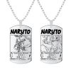 Narutos Cartoon Character Series Necklace Uzumaki Naruto Uchiha Sasuke Creative Personality Pendant Trend Anime Peripheral Gift 1 - Naruto Merch Shop