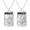 Narutos Cartoon Character Series Necklace Uzumaki Naruto Uchiha Sasuke Creative Personality Pendant Trend Anime Peripheral Gift - Naruto Merch Shop