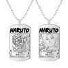 Narutos Cartoon Character Series Necklace Uzumaki Naruto Uchiha Sasuke Creative Personality Pendant Trend Anime Peripheral Gift 3 - Naruto Merch Shop