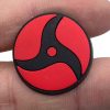 New 13Pcs Anime Naruto Shoes Charms Pvc Cartoon Sharingan Red Cloud DIY Funny Shoe Aceessories Sandals 4 - Naruto Merch Shop