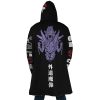 Obito Uchiha Naruto SW AOP Hooded Cloak Coat BACK Mockup - Naruto Merch Shop