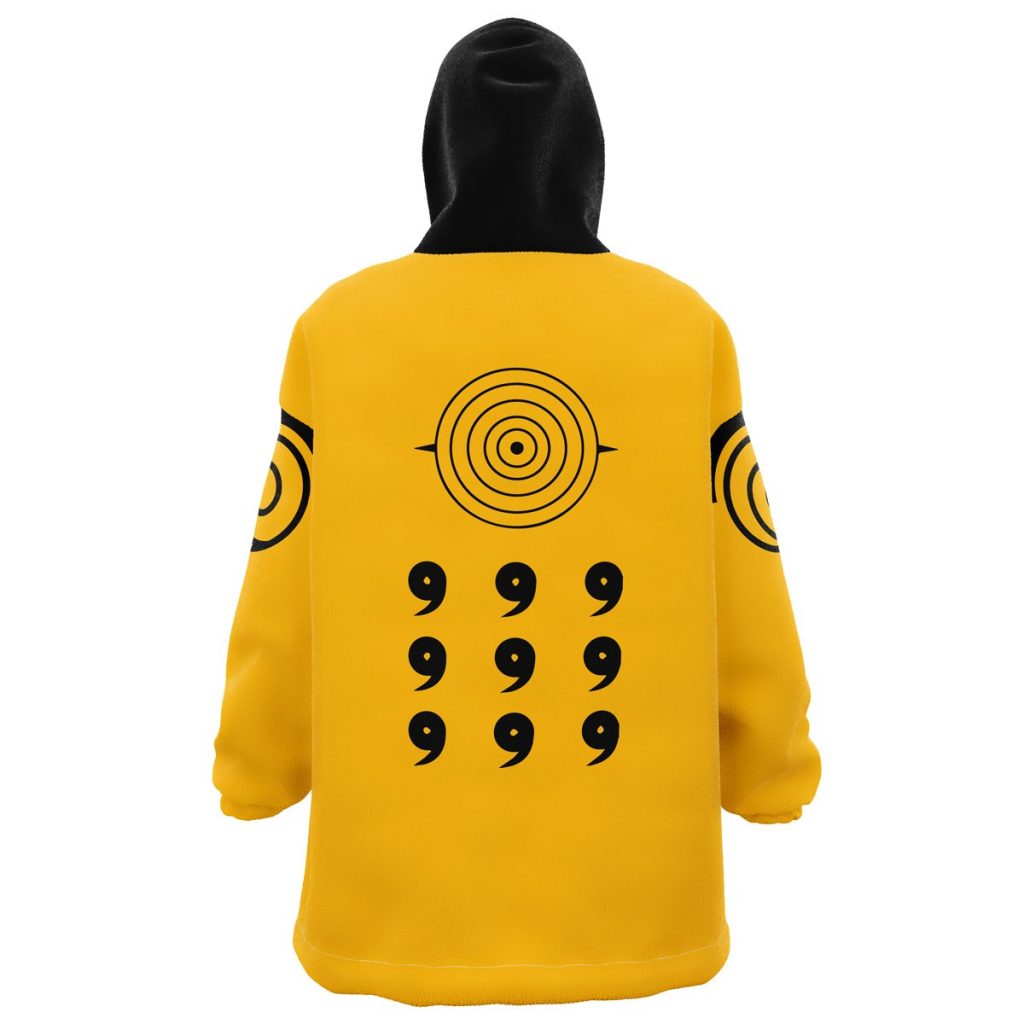 Oodie Oversized Blanket Hoodie back 3 - Naruto Merch Shop