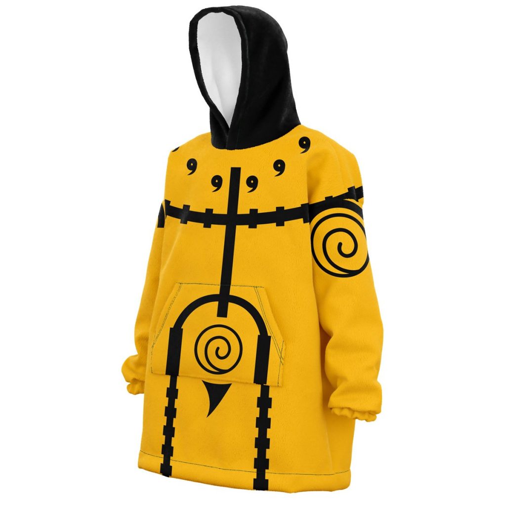 Oodie Oversized Blanket Hoodie front left 3 - Naruto Merch Shop