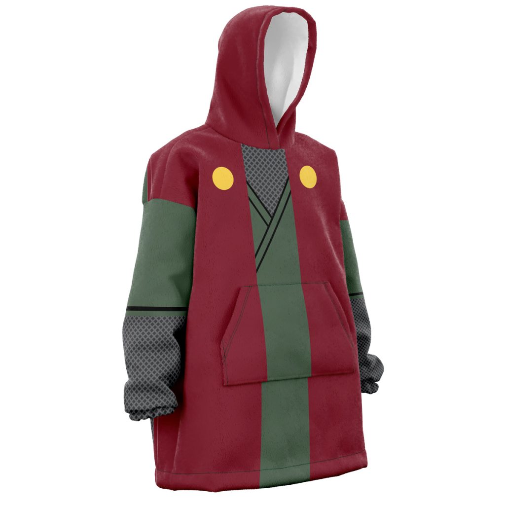 Oodie Oversized Blanket Hoodie front right - Naruto Merch Shop