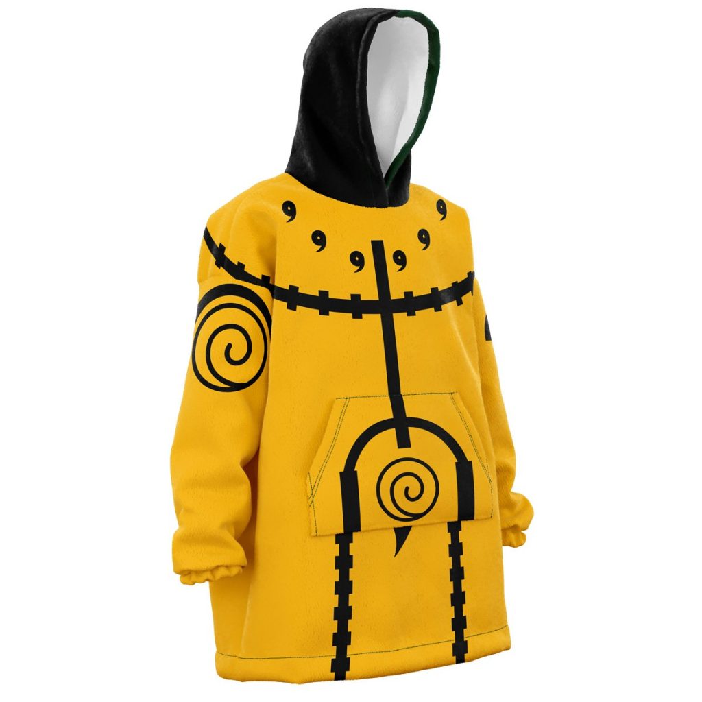 Oodie Oversized Blanket Hoodie front right 3 - Naruto Merch Shop