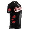 Personalized Akatsuki Baseball Jersey side mockup - Naruto Merch Shop