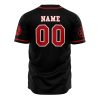 Personalized Sasuke Uchiha Clan Naruto AOP Baseball Jersey BACK Mockup - Naruto Merch Shop