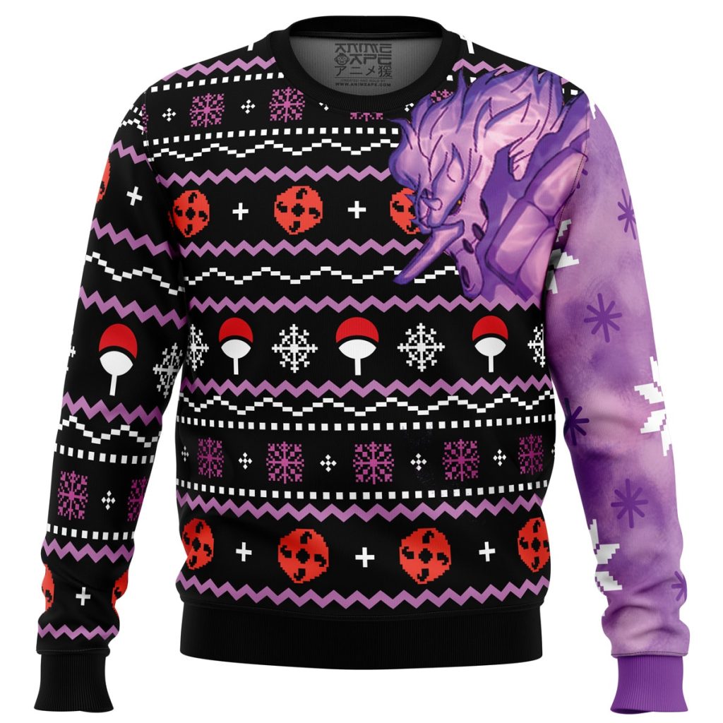 Sasuke Sweater front - Naruto Merch Shop