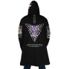 Sasuke Uchiha Naruto SW AOP Hooded Cloak Coat BACK Mockup - Naruto Merch Shop