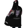 Sasuke Uchiha Naruto SW AOP Hooded Cloak Coat SIDE Mockup - Naruto Merch Shop