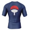 Short Sleeve Rash Guard back - Naruto Merch Shop