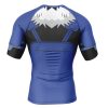 Tobirama Senju Naruto Rashguards Short Sleeve BACK Mockup - Naruto Merch Shop