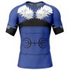 Tobirama Senju Naruto Rashguards Short Sleeve FRONT Mockup - Naruto Merch Shop