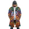 Trippy Naruto AOP Hooded Cloak Coat FRONT Mockup - Naruto Merch Shop