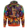 Trippy Naruto AOP Hoodie 3D FRONT Mockup - Naruto Merch Shop