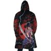 Trippy Sasuke Uchiha Naruto AOP Hooded Cloak Coat BACK Mockup - Naruto Merch Shop