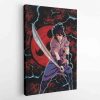 Trippy Sasuke Uchiha Naruto CWA Portrait CPW hanging - Naruto Merch Shop