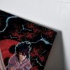 Trippy Sasuke Uchiha Naruto CWA Realistic Top Right Corner - Naruto Merch Shop