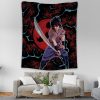 Trippy Sasuke Uchiha Naruto Tapestry Vertical Couach Mockup - Naruto Merch Shop