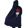 Uchiha Clan Sharingan Naruto AOP Hooded Cloak Coat SIDE Mockup - Naruto Merch Shop