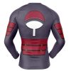 Uchiha Madara Naruto Rashguards Long Sleeve BACK Mockup - Naruto Merch Shop