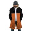 Uzumaki Naruto AOP Hooded Cloak Coat FRONT Mockup - Naruto Merch Shop